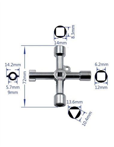 LLAVE UNIVERSAL PUERTA CONTADOR