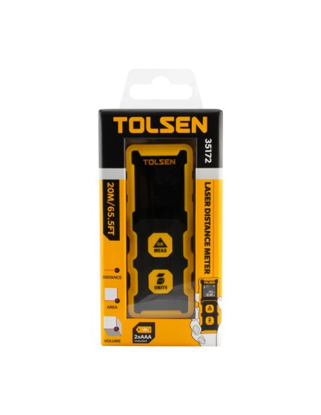 MEDIDOR DE DISTANCIA LASER 20M TOLSEN
