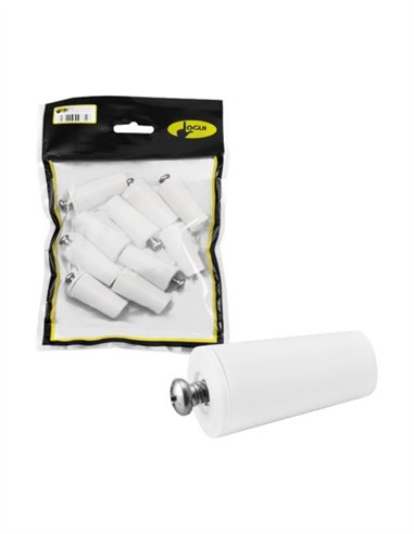 TOPE PERSIANA  BLANCO 40 CM - 40CM