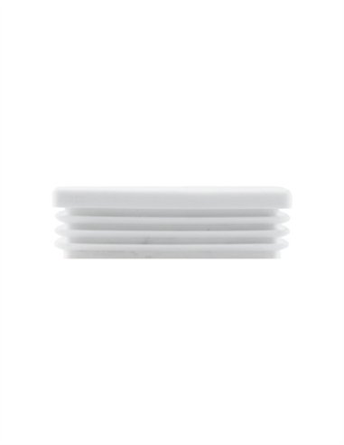 CONTERA INTERIOR RECTANGULAR BLANCO - 40X20MM - 25UDS