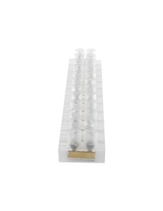 REGLETA/CLEMA DE CONEXIONES - 6MM BLANCO 2