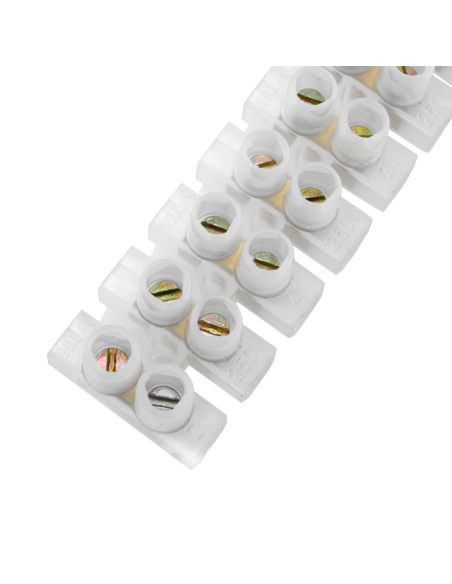 REGLETA/CLEMA DE CONEXIONES - 6MM NEGRO