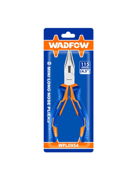 MINI ALICATE DE PUNTAS SEMIREDONDAS 115MM WADFOW