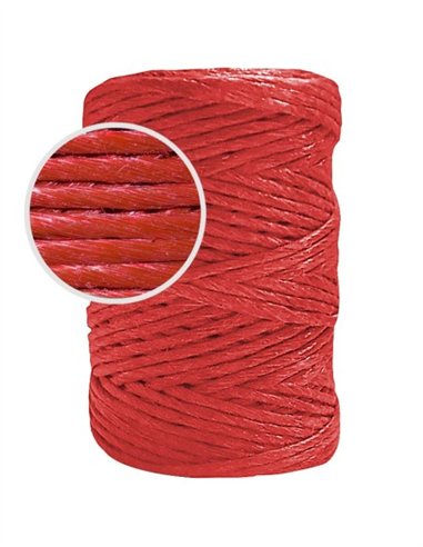BOBINA DE RAFIA ROJA - 600M