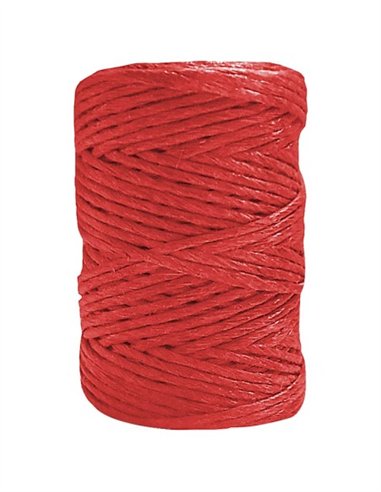 BOBINA DE RAFIA ROJA - 600M