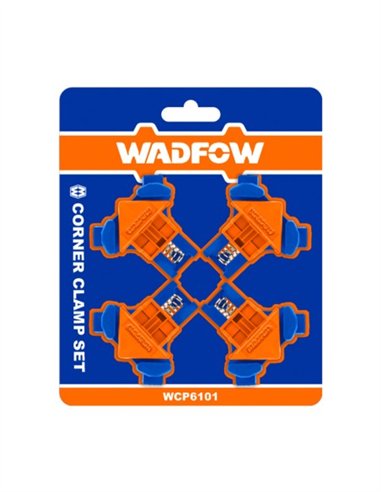 JUEGO 4 ABRAZADERAS DE ANGULO 90º WADFOW