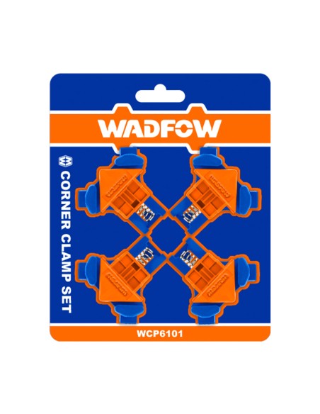 JUEGO 4 ABRAZADERAS DE ANGULO 90º WADFOW
