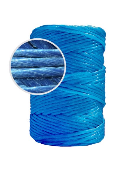 BOBINA DE RAFIA AZUL - 600M