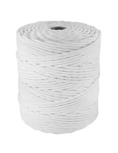 CORDÓN POLIPLÁSTICO TRENZADO - BLANCO