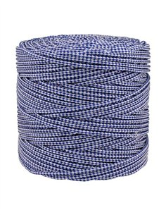 CORDÓN POLIPLÁSTICO TRENZADO - AZUL - BLANCO 2