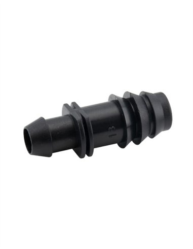TOMA NORMAL ACETAL BOLSA 100 UDS - 12MM NEGRO