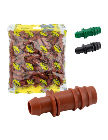 TOMA NORMAL ACETAL BOLSA 100 UDS - 16MM VERDE