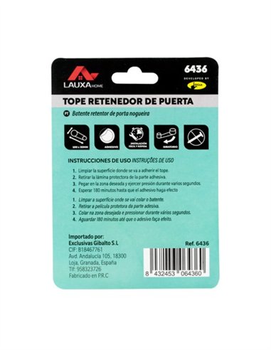 TOPE PUERTA - BLANCO