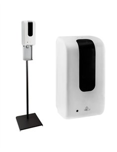 COLUMNA DISPENSADOR JABON AUTOMATICO CON SENSOR 1200ML