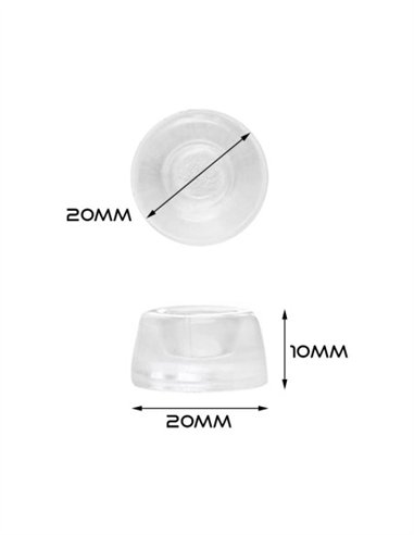 PROTECTOR ADHESIVO TRANSPARENTE 9UDS