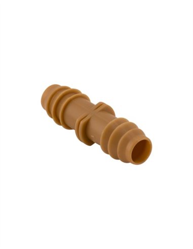 ENLACE ACETAL BOLSA 100 UDS - 17MM MARRON