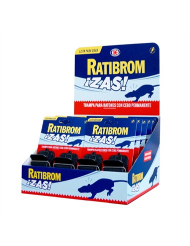 TRAMPA RATONES ZAS C/CEBO BLISTER 2UDS