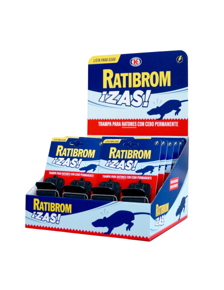 TRAMPA RATONES ZAS C/CEBO BLISTER 2UDS