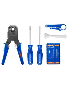 KIT HERRAMIENTAS DE CRIMPADO 46 PIEZAS WADFOW 2