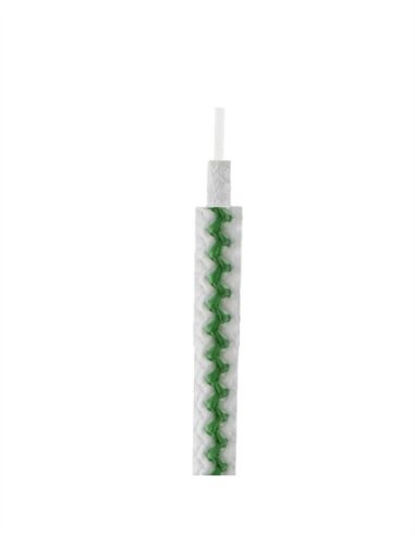 CARRETE NYLON CON ALMA INTERIOR - 5MM X 400M VERDE - BLANCO