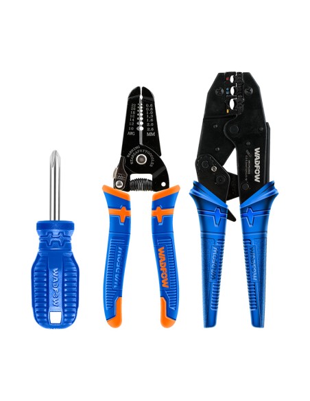 JUEGO DE CRIMPADORAS 7 PIEZAS WADFOW
