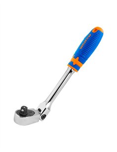 LLAVE DE CARRACA CABEZA FLEXIBLE WADFOW - 1/4" 2