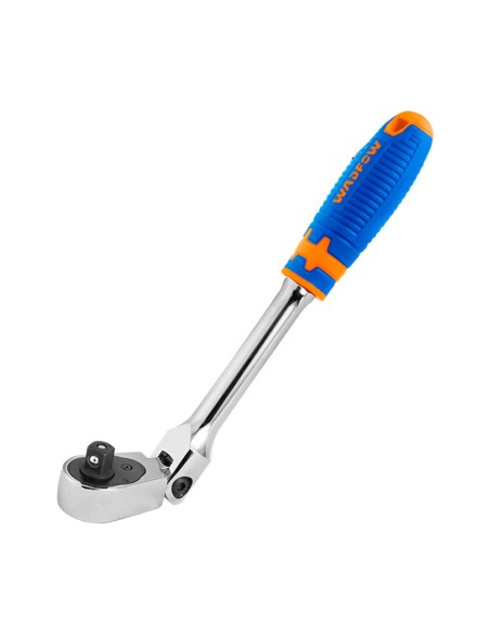 LLAVE DE CARRACA CABEZA FLEXIBLE WADFOW - 1/4"