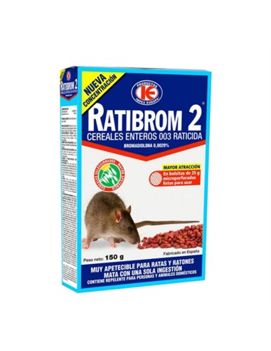 RATIBROM 2 CEREALES ESTUCHE 150g