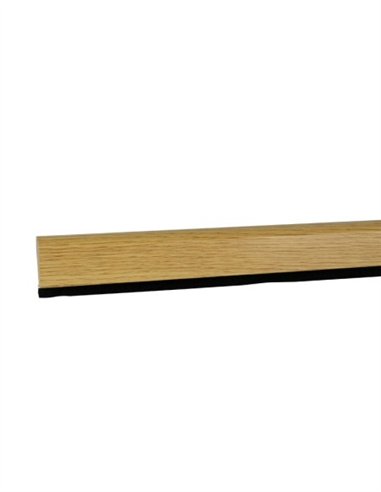 BURLETE ADHESIVO MADERA  ROBLE 91.5 CM