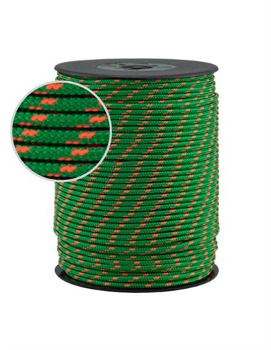 CUERDA DRIZA FLUORESCENTE 3MM 100M - MORADO NARANJA