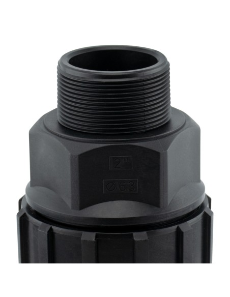 ENLACE FITTING ROSCA MACHO - 20MM - 1/2"