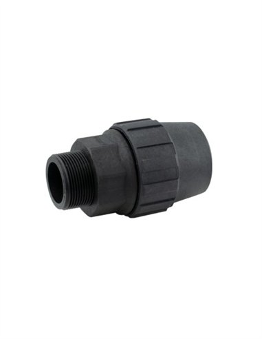 ENLACE FITTING ROSCA MACHO - 16MM - 1/2"