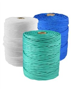 CORDELILLO DE PLASTICO - 5MM X 100M AZUL
