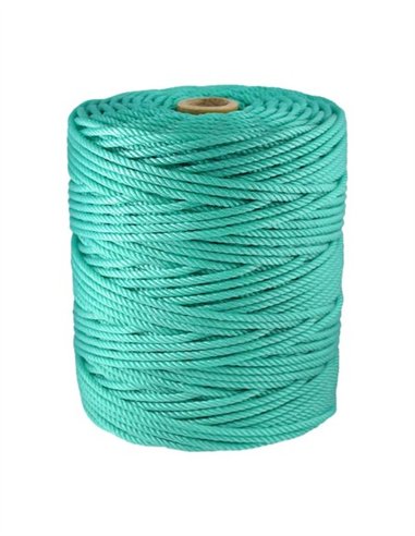 CORDELILLO DE PLASTICO - 5MM X 100M AZUL