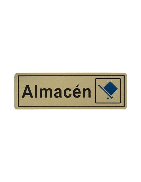 PLACA 6X18 "ALMACÉN"