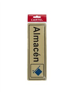PLACA 6X18 "ALMACÉN" 2
