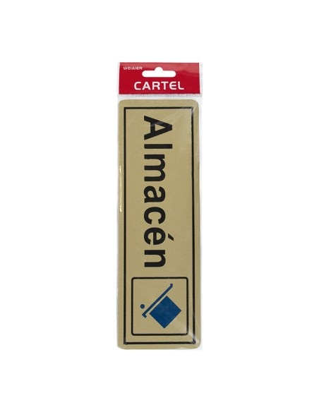 PLACA 6X18 "ALMACÉN"