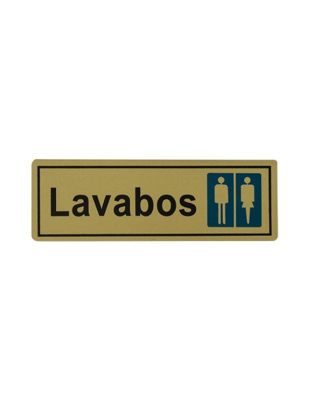 PLACA  6X18 "LAVABOS"