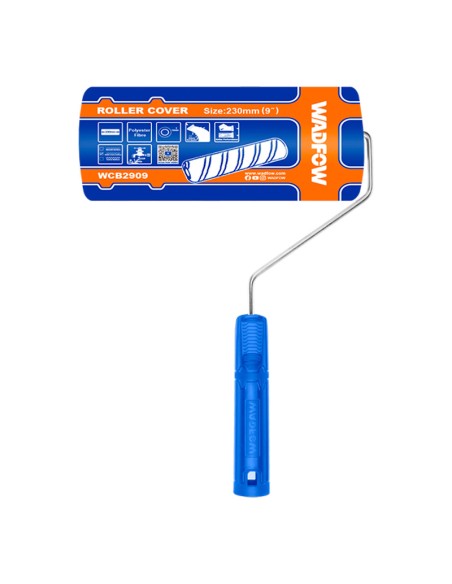 RODILLO POLIESTER CON MANGO 230MM WADFOW