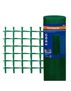 MALLA PROTECCION PLASTICO VERDE ROLLO 1MX25M - 1M X 25M X 10MM
