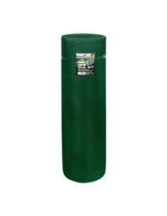MALLA PROTECCION PLASTICO VERDE ROLLO 1MX25M - 1M X 25M X 10MM 2