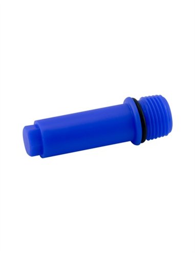 TAPÓN MACHO HEXAGONAL LARGO BOLSA 10 UNIDADES - 1' - 2' / AZUL