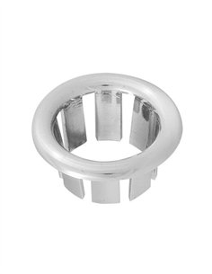 REBOSADERO EMBELLECEDOR LAVABO BIDET CROMADO - 14MM