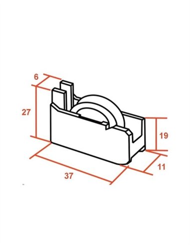 RODAMIENTO VENTANA S600 BOLSA 5UNDS