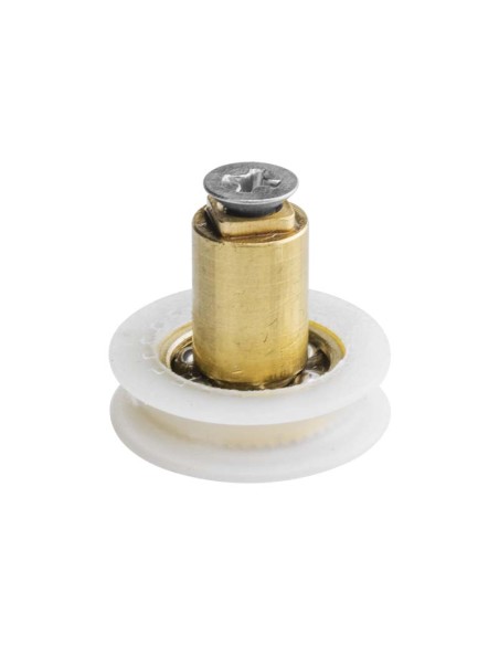 RODAMIENTO MAMPARA ANGULAR/SEMICIRCULAR 10UDS - ANGULAR 22MM