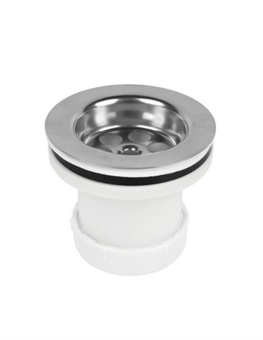 VALVULA LAVABO BIDET TAPON METALICO - 1 1/4"