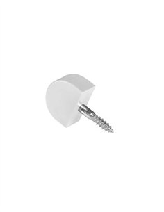 SOPORTE DE VITRINA BLANCO - 33X20MM
