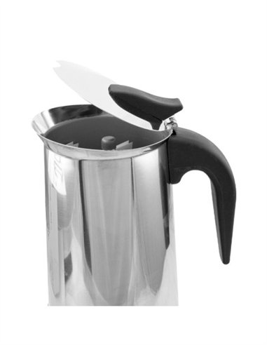 CAFETERA INDUCCIÓN ACERO INOXIDABLE - 4 TAZAS