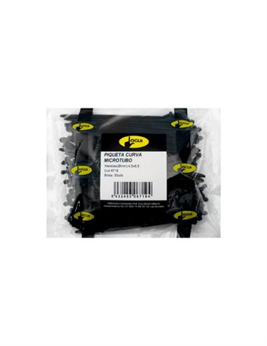 PIQUETA CURVA BOLSA 50 UDS - 4.5X6.5MM