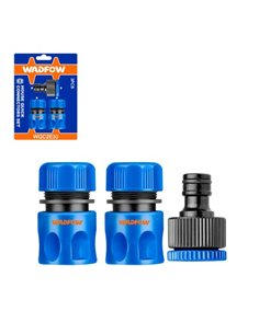 JUEGO 3PZS CONECTORES DE MANGUERA WADFOW